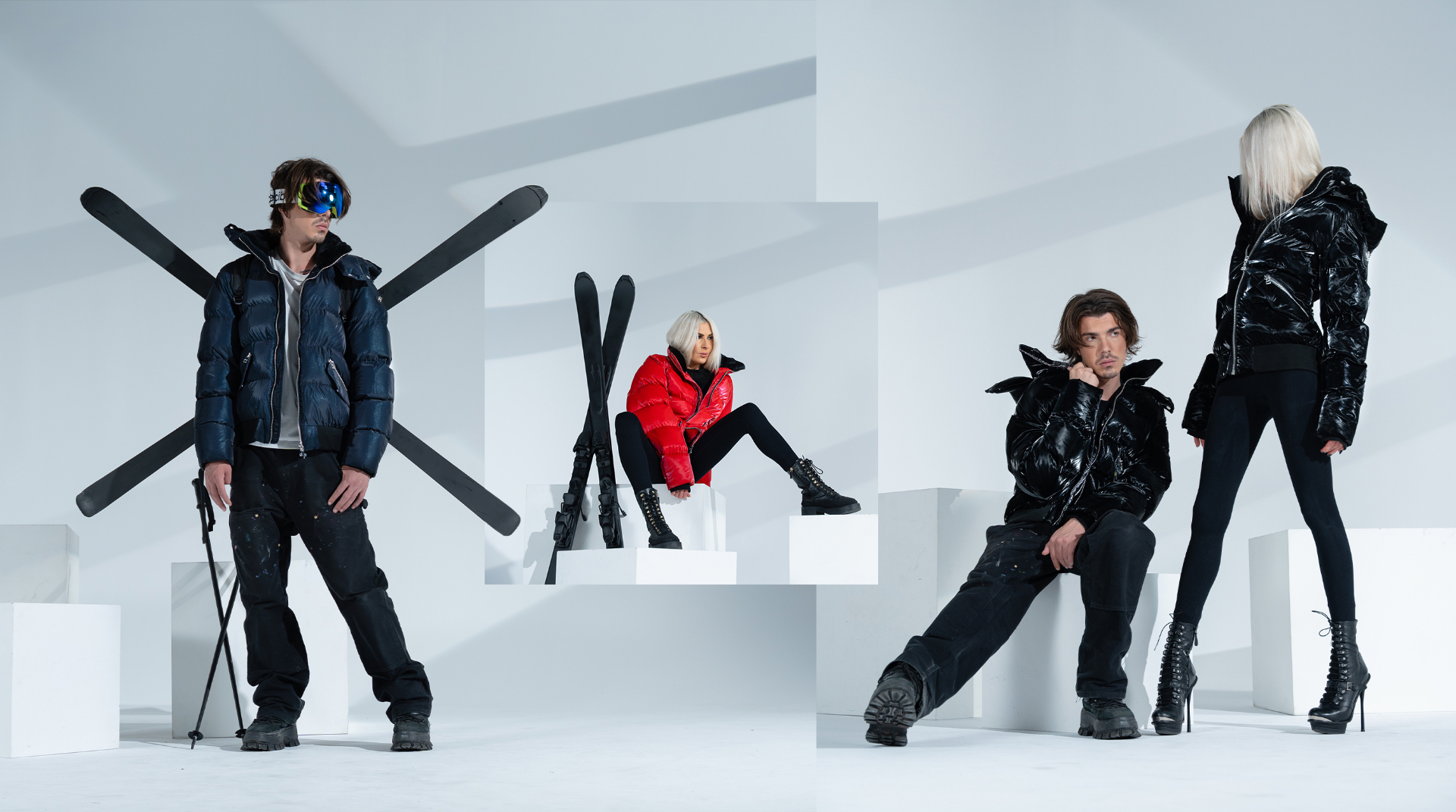 Year-over-year visual evolution of the Woodpecker brand from 2021 onward